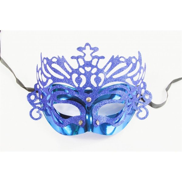 Kayso Blue Masquerade Mask AZ005BL